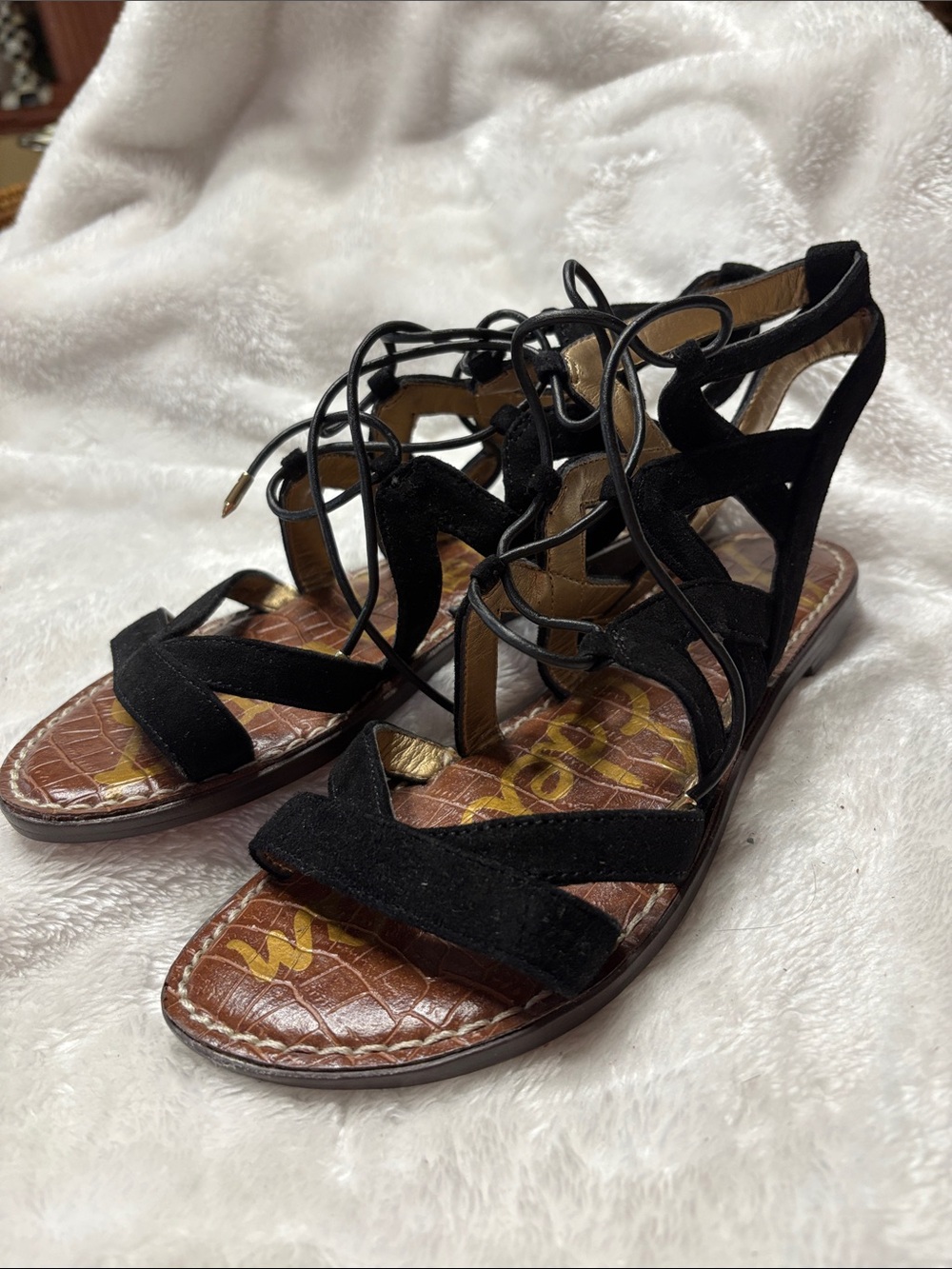Sam Edelman Lace-Up Sandals